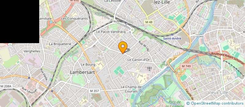 localisation de l'entreprise SARL MENUISERIES SUR MESURES à LAMBERSART