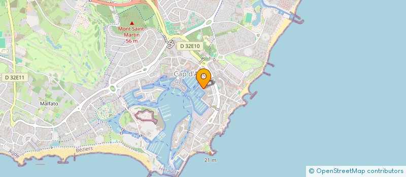 localisation de l'entreprise SARL MENVIELLE à AGDE