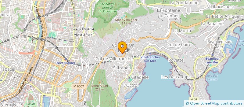 localisation de l'entreprise SARL MEOZZI FILS à VILLEFRANCHE-SUR-MER