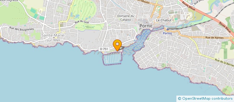 localisation de l'entreprise SARL MEP à PORNIC