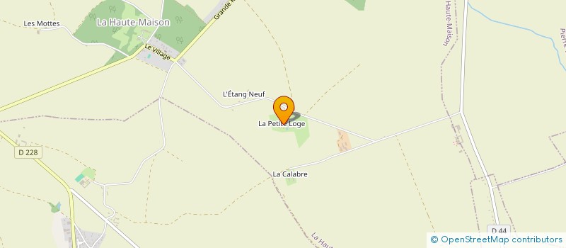 localisation de l'entreprise SARL MER ET MONTAGNE  LA HAUTE-MAISON