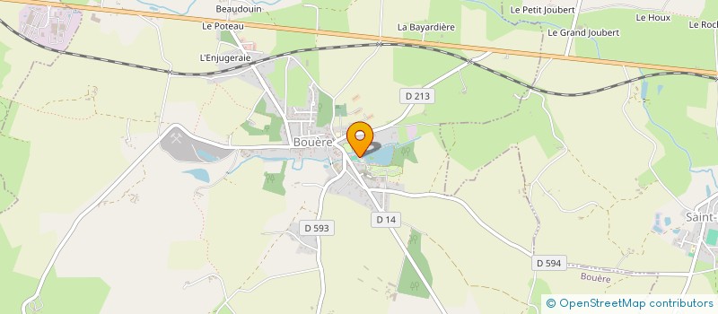 localisation de l'entreprise SARL MERAND-PEYROT  BOUERE