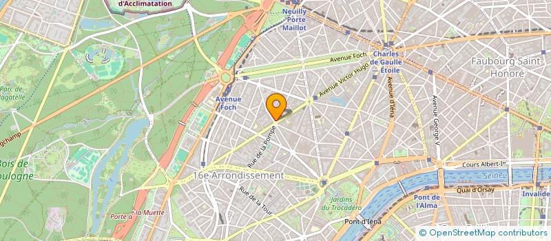 localisation de l'entreprise SARL MERIBELA  PARIS