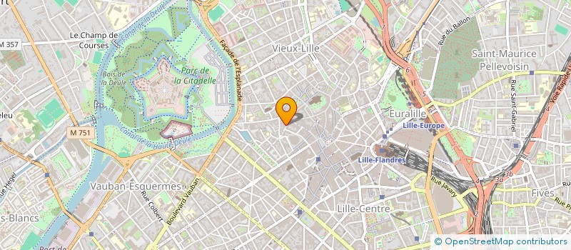 localisation de l'entreprise SARL MERIDIS à LILLE