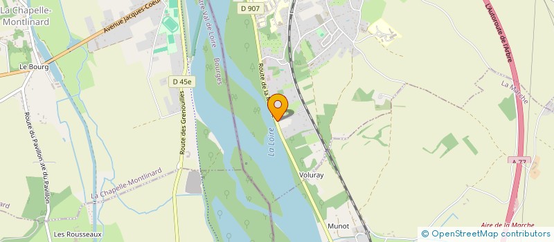 localisation de l'entreprise SARL MERLIN à LA CHARITE-SUR-LOIRE