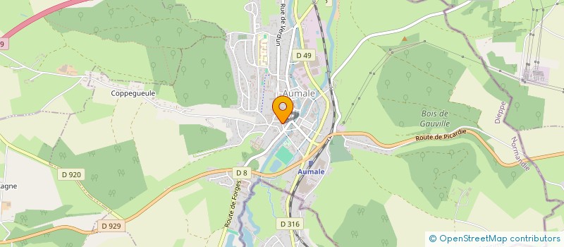 localisation de l'entreprise SARL MERMER à AUMALE