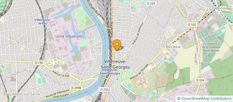 localisation de l'entreprise SARL MERVE  VILLENEUVE-SAINT-GEORGES