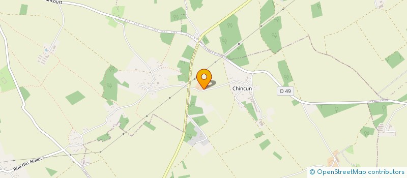 localisation de l'entreprise SARL MESNEL LOCATION  SAINTE-MARIE-D'ATTEZ