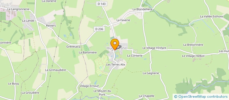 localisation de l'entreprise SARL MESNIL  HUDIMESNIL