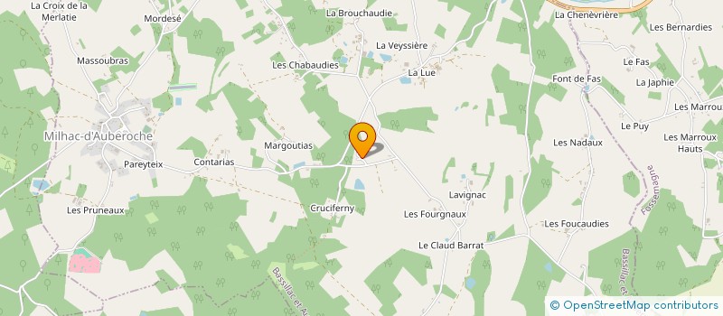 localisation de l'entreprise SARL MESSAGERIE BERTRAND à BASSILLAC ET AUBEROCHE