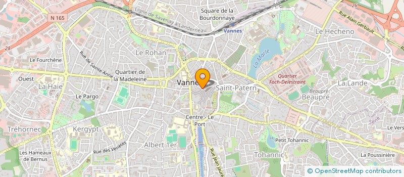 localisation de l'entreprise SARL MESURE ET ART DU TEMPS à VANNES