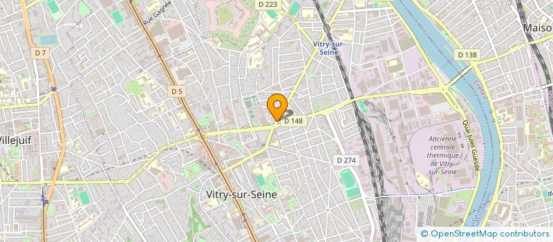 localisation de l'entreprise SARL MET  VITRY-SUR-SEINE