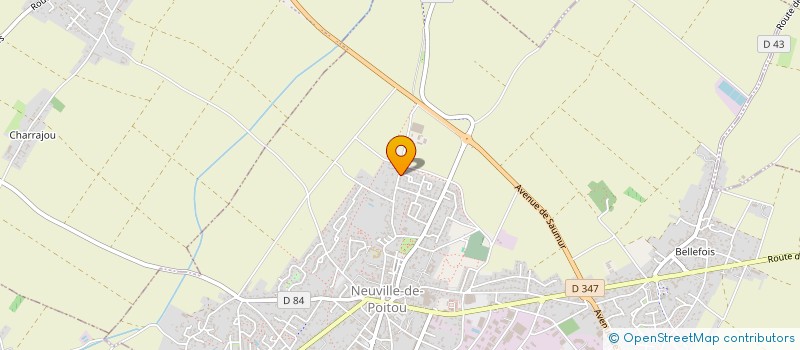 localisation de l'entreprise SARL METAIS  NEUVILLE-DE-POITOU