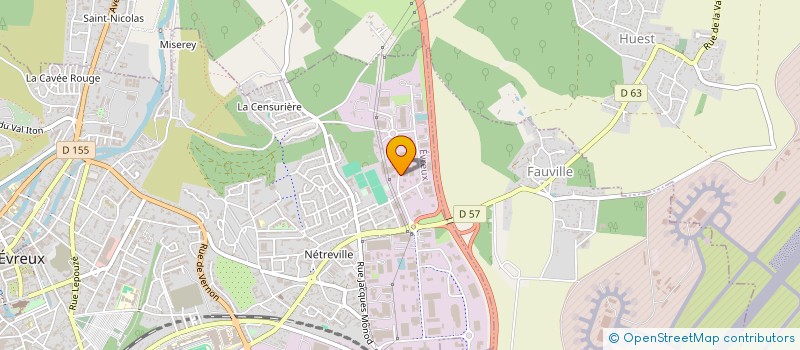 localisation de l'entreprise SARL METAL EURE à EVREUX