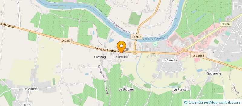 localisation de l'entreprise SARL METALLERIE BERGERACOISE à SAINT-LAURENT-DES-VIGNES