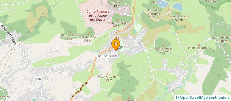 localisation de l'entreprise SARL METALLERIE DE LA PLAINE à LE TAMPON