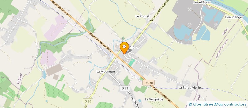 localisation de l'entreprise SARL METALU à NOHIC