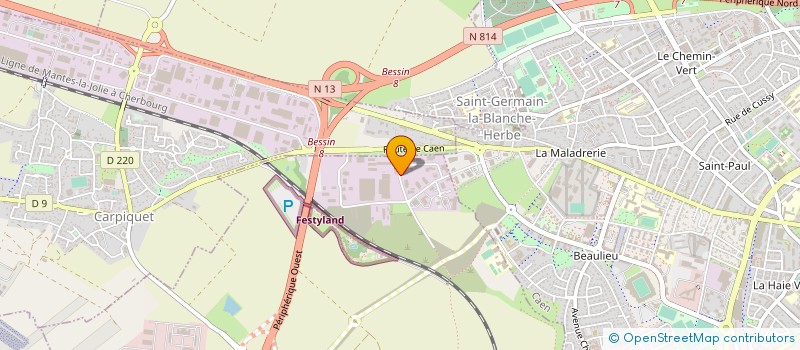 localisation de l'entreprise SARL METALVER à BRETTEVILLE-SUR-ODON