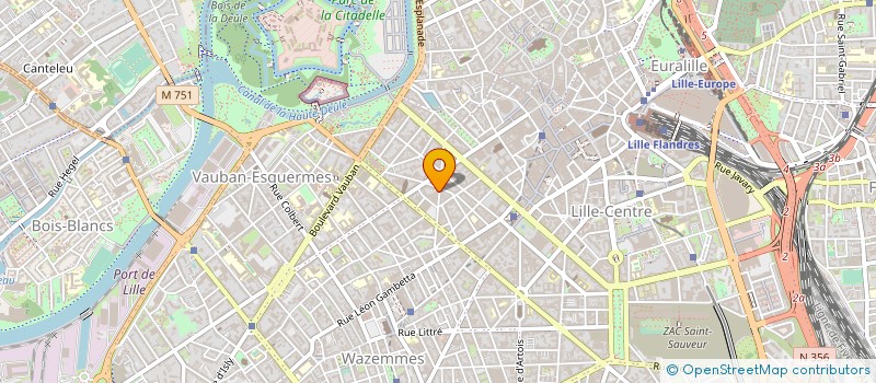 localisation de l'entreprise SARL METROPOLITAN à LILLE