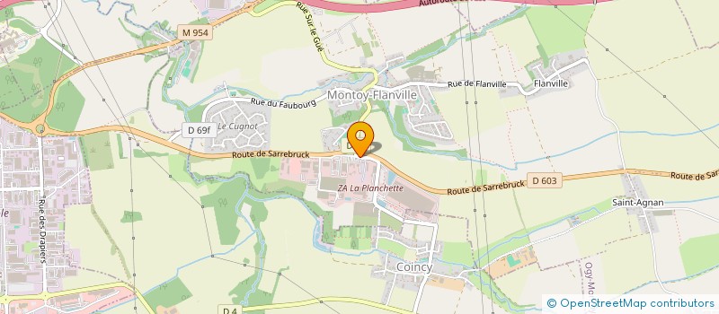 localisation de l'entreprise SARL MEUBLES LINE à OGY-MONTOY-FLANVILLE
