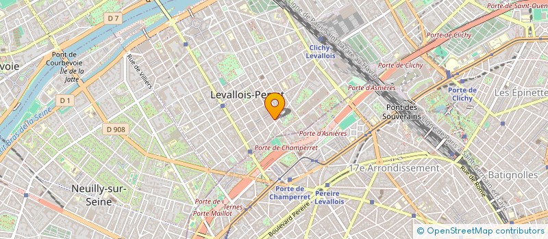 localisation de l'entreprise SARL MEUBLES PLUS à LEVALLOIS PERRET