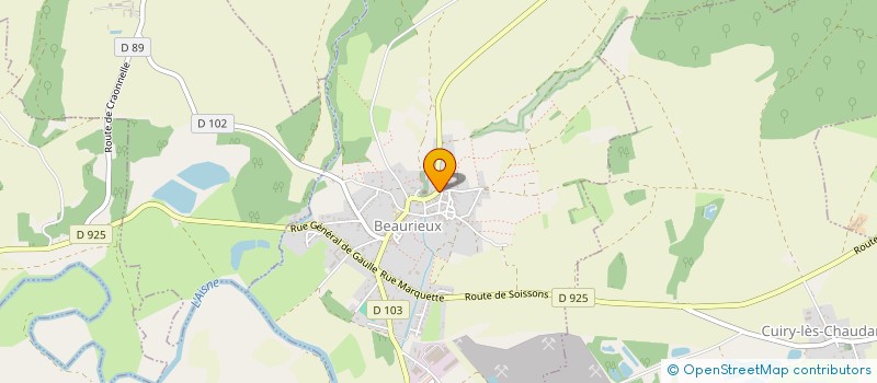localisation de l'entreprise SARL MEULEMAN à VENDRESSE-BEAULNE