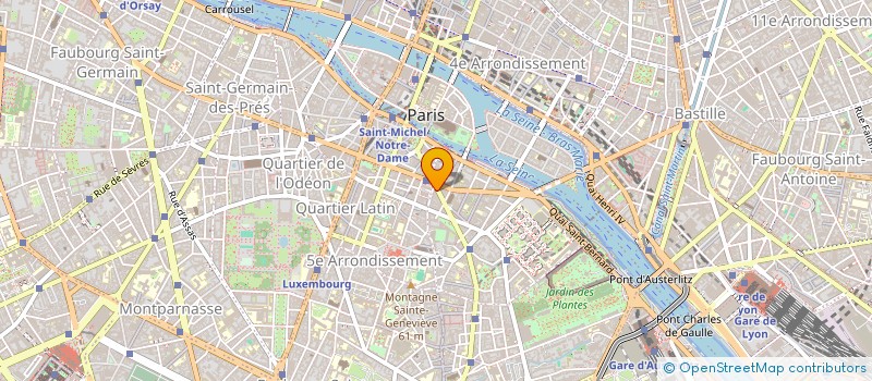 localisation de l'entreprise SARL MEUNIER  PARIS