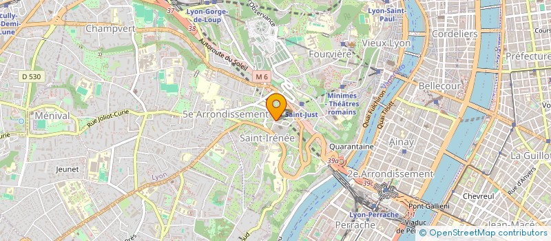 localisation de l'entreprise SARL MEUNIER  LYON