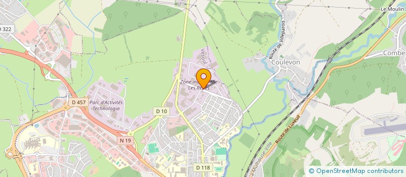 localisation de l'entreprise SARL MEYNET  VESOUL