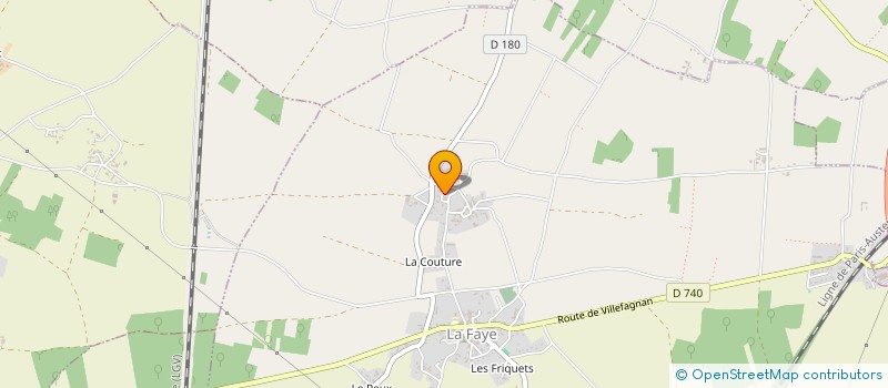 localisation de l'entreprise SARL MFC - MACONNERIE FERMETTE COUVERTURE à LA FAYE
