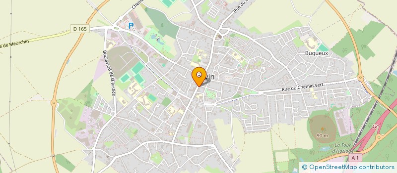 localisation de l'entreprise SARL MFS  SECLIN