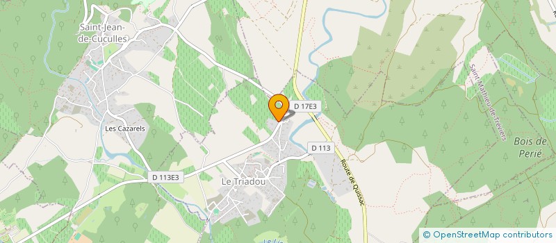 localisation de l'entreprise SARL MGB à LAURET