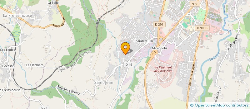 localisation de l'entreprise SARL MGB à GAP