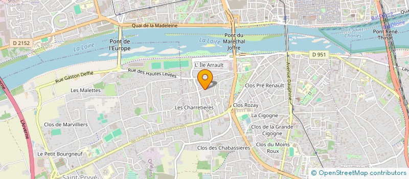 localisation de l'entreprise SARL MGL BAT à ORLEANS