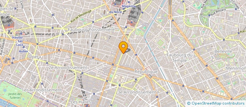 localisation de l'entreprise SARL MGLB  PARIS