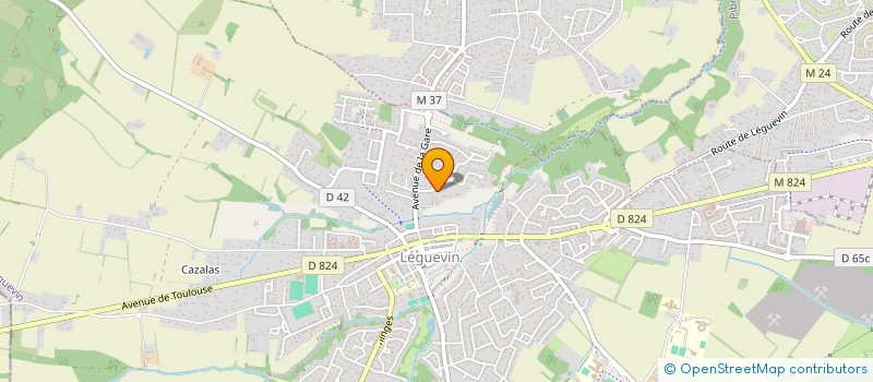 localisation de l'entreprise SARL MGM à LEGUEVIN