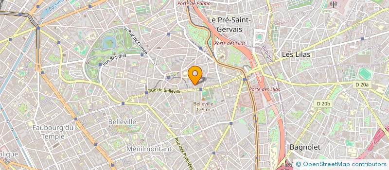 localisation de l'entreprise SARL MGPD  PARIS