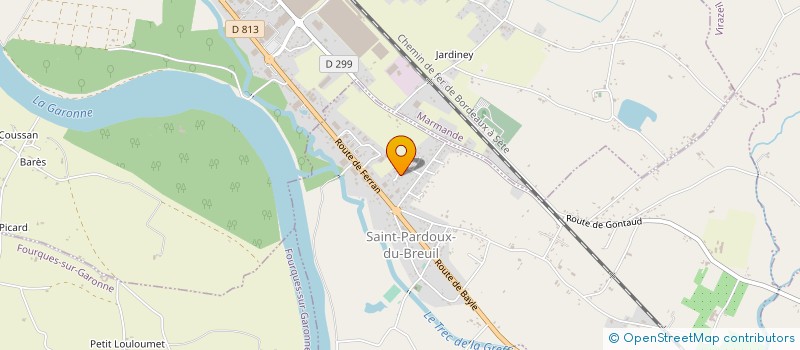 localisation de l'entreprise SARL MGS CALORIFUGE à SAINT-PARDOUX-DU-BREUIL