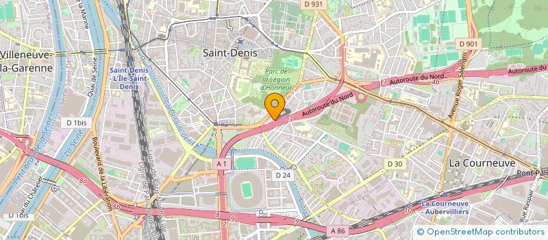localisation de l'entreprise SARL MGV à SAINT-DENIS
