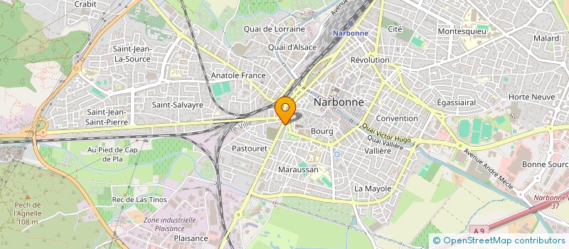 localisation de l'entreprise SARL MH11 à NARBONNE