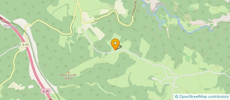 localisation de l'entreprise SARL MI FRENCH HOME  REILHAGUET