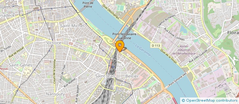 localisation de l'entreprise SARL MI2E à BORDEAUX