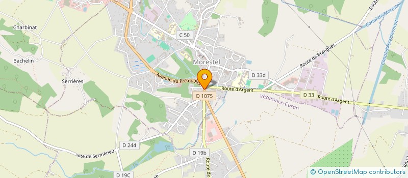 localisation de l'entreprise SARL MIA  ROQUEBRUNE-SUR-ARGENS