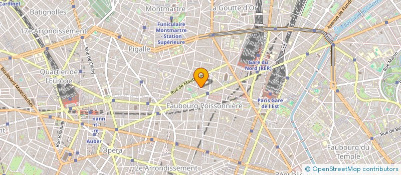 localisation de l'entreprise SARL MIAMI  PARIS