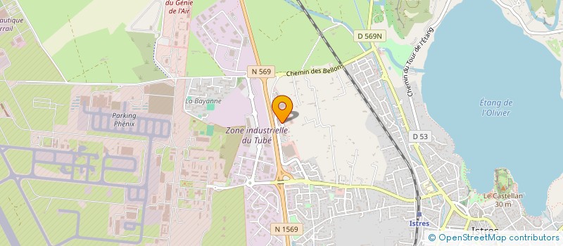 localisation de l'entreprise SARL MIC  ISTRES