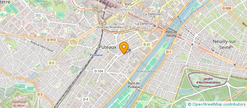 localisation de l'entreprise SARL MIC DAN'S à PUTEAUX