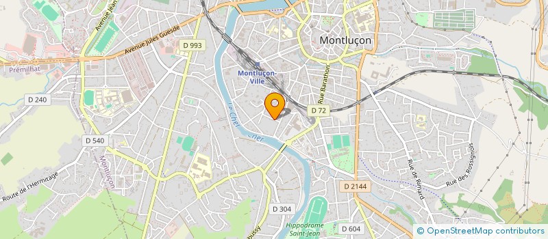 localisation de l'entreprise SARL MICAD à MONTLUCON