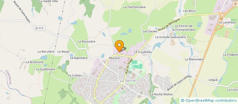 localisation de l'entreprise SARL MICHAEL à CHANVERRIE