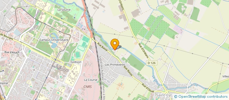 localisation de l'entreprise SARL MICHAUD à SAINT-CYR-EN-VAL