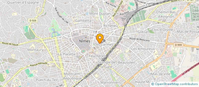 localisation de l'entreprise SARL MICHEL à NIMES